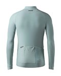 GOBIK Cycling winter long sleeve jersey - PACER SOLID - light green