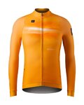 GOBIK Cycling winter long sleeve jersey - HYDER - orange