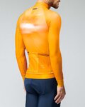 GOBIK Cycling winter long sleeve jersey - HYDER - orange