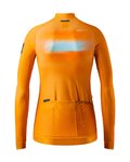 GOBIK Cycling winter long sleeve jersey - HYDER LADY - orange