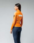 GOBIK Cycling winter long sleeve jersey - HYDER LADY - orange