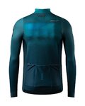 GOBIK Cycling thermal jacket - SKIMO PRO THERMAL - blue