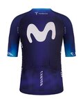 GOBIK Cycling short sleeve jersey - MOVISTAR 23 ODYSSEY - blue/white