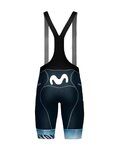 GOBIK Cycling bib shorts - MATT MOVISTAR TEAM THE ICEBERG TDF23 - K10 - white/blue