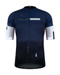 GOBIK Cycling short sleeve jersey - STARK RIBBON - white/blue