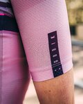 GOBIK Cycling short sleeve jersey - STARK LAVENDER LADY - pink/purple/bordeaux