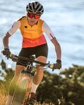 GOBIK Cycling short sleeve jersey - STARK MANGO LADY - orange/white