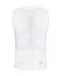 GOBIK Cycling sleeve less t-shirt - SECOND SKIN - white