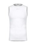 GOBIK Cycling sleeve less t-shirt - LIMBER SKIN ICELANDI - white