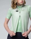 GOBIK Cycling gilet - PLUS 2.0 LADY - light green