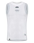 GOBIK Cycling sleeve less t-shirt - SECOND SKIN - white/grey