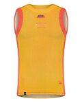 GOBIK Cycling sleeve less t-shirt - SECOND SKIN - orange/yellow