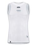 GOBIK Cycling sleeve less t-shirt - SECOND SKIN LADY - white/grey