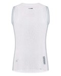 GOBIK Cycling sleeve less t-shirt - SECOND SKIN LADY - white/grey