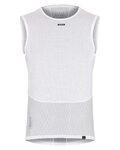 GOBIK Cycling sleeve less t-shirt - CELL SKIN - white