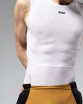 GOBIK Cycling sleeve less t-shirt - CELL SKIN - white