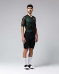 GOBIK Cycling skinsuit - AERO BROOKLYN K10 - green/black