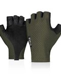 GOBIK Cycling fingerless gloves - BLACK MAMBA - black/green