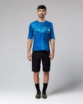 GOBIK Cycling short sleeve t-shirt - VOLT - blue