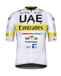 GOBIK Cycling short sleeve jersey - UAE 2021 INFINITY - yellow/white