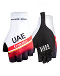 GOBIK Cycling fingerless gloves - UAE 2022 RIVAL - red/white