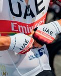 GOBIK Cycling fingerless gloves - UAE 2022 RIVAL - red/white