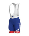 ALÉ Cycling bib shorts - GROUPAMA FDJ 2018 - blue