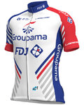 ALÉ Cycling short sleeve jersey - GROUPAMA FDJ 2018 - white/blue/red