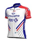 ALÉ Cycling short sleeve jersey - GROUPAMA FDJ 2020 - blue/red/white