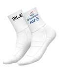 ALÉ Cyclingclassic socks - GROUPAMA FDJ 2020 - white