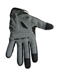 HAVEN Cycling long-finger gloves - DEMO LONG - black/white