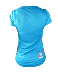 HAVEN Cycling short sleeve jersey - AMAZON LADY MTB - red/blue