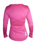 HAVEN Cycling summer long sleeve jersey - AMAZON LADY LONG MTB - pink