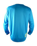 HAVEN Cycling summer long sleeve jersey - NAVAHO LONG MTB - blue/green