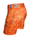 HAVEN Cycling shorts without bib - PEARL NEO - orange