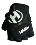 HAVEN Cycling fingerless gloves - DEMO  - black/white