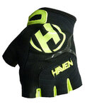 HAVEN Cycling fingerless gloves - DEMO  - black/green
