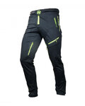 HAVEN Cycling long trousers withot bib - ENERGIZER POLAR - green/black