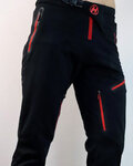 HAVEN Cycling long trousers withot bib - ENERGIZER POLAR - black