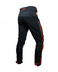 HAVEN Cycling long trousers withot bib - SINGLETRAIL LONG - red/black