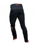 HAVEN Cycling long trousers withot bib - SINGLETRAIL LONG - red/black
