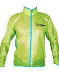 HAVEN Cycling rain jacket - RAINSHIELD - blue/green
