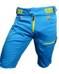 HAVEN Cycling shorts without bib - SINGLETRAIL HMS - blue