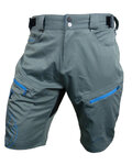 HAVEN Cycling shorts without bib - NAVAHO SLIMFIT - grey/blue