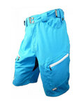 HAVEN Cycling shorts without bib - NAVAHO SLIMFIT - blue/white