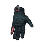 HAVEN Cycling long-finger gloves - SEVERIDE - black/red
