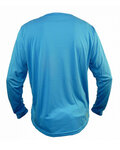 HAVEN Cycling summer long sleeve jersey - NAVAHO LONG II - blue