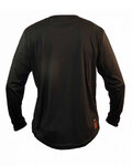 HAVEN Cycling summer long sleeve jersey - NAVAHO LONG II - black/red