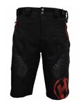 HAVEN Cycling shorts without bib - RAINBRAIN - black/red