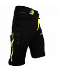 HAVEN Cycling shorts without bib - SINGLETRAIL HMS - black/green